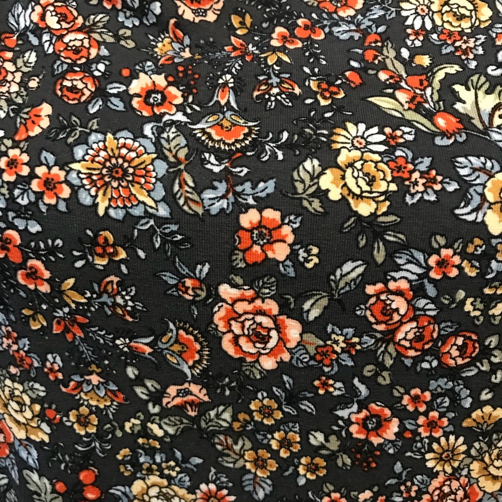 NWT LOFT Rose Garden Flutter Swing Dress Large - Picture 6 of 7